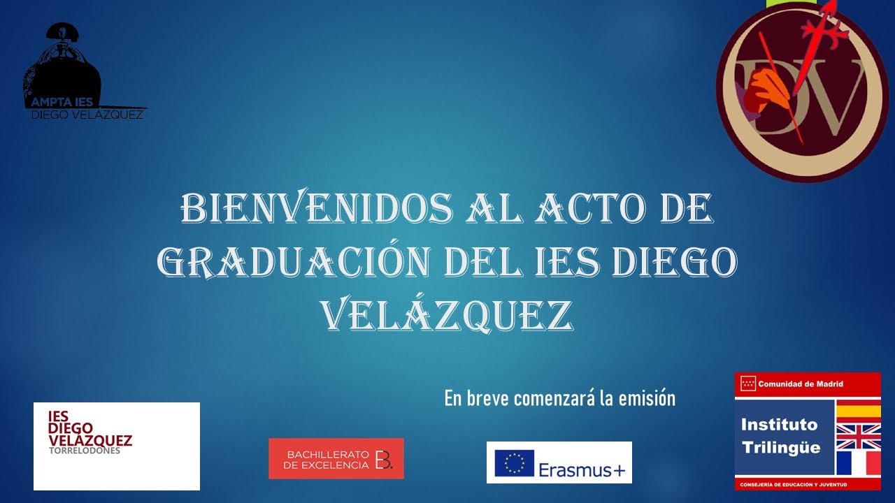Acto de Grado IES Diego velázquez