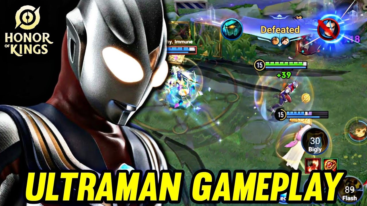 HOK : MOZI/ULTRAMAN GAMEPLAY | IN MID LANE - HONOR OF KINGS
