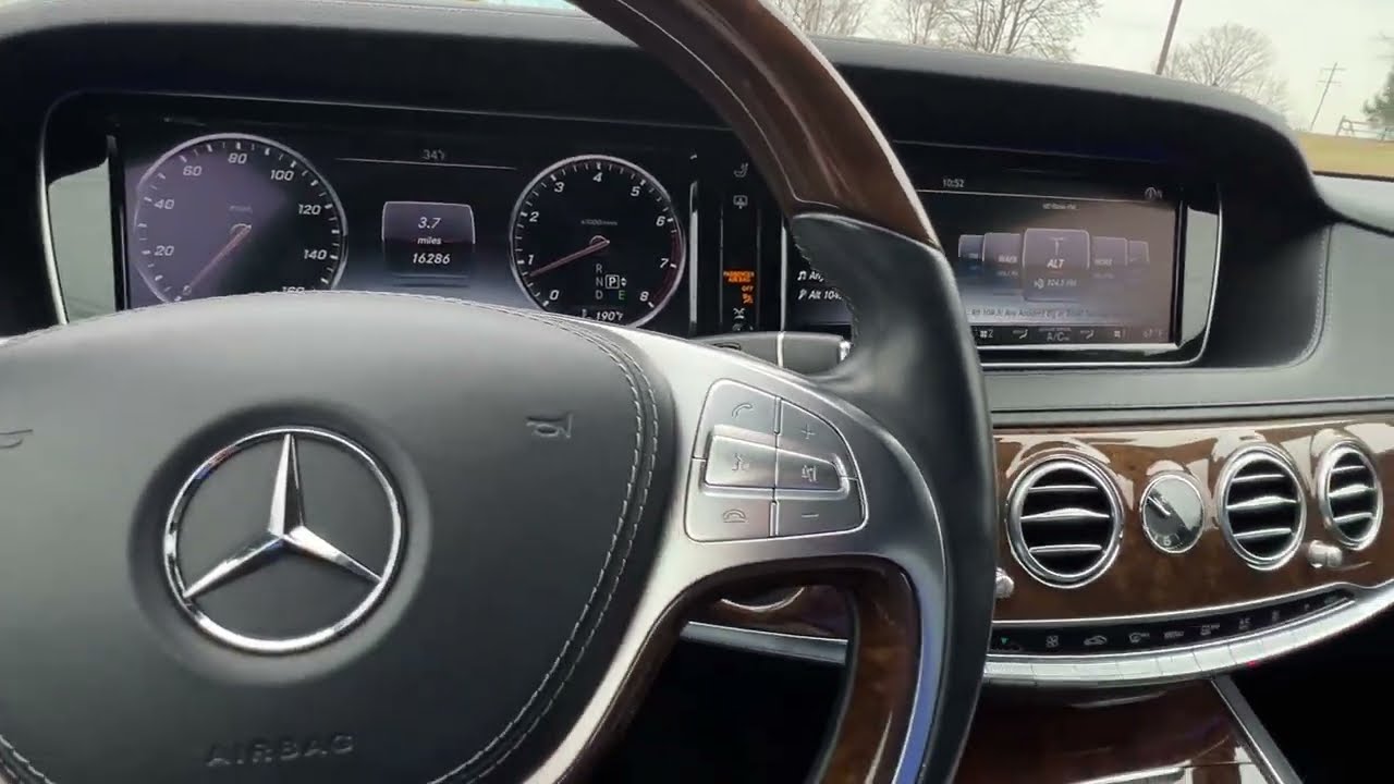 2015 Mercedes-Benz S550 Functions