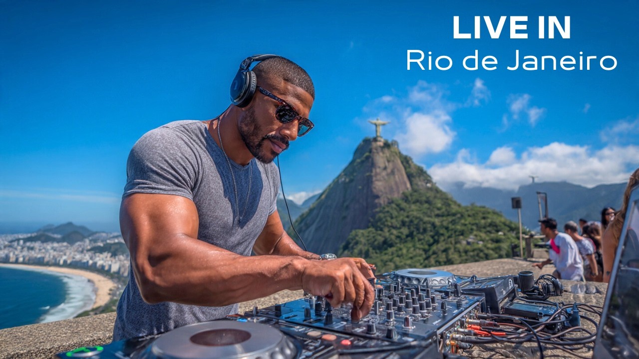 Deep House Mix - Live In - Rio de Janeiro - Brazil 🇧🇷 4K