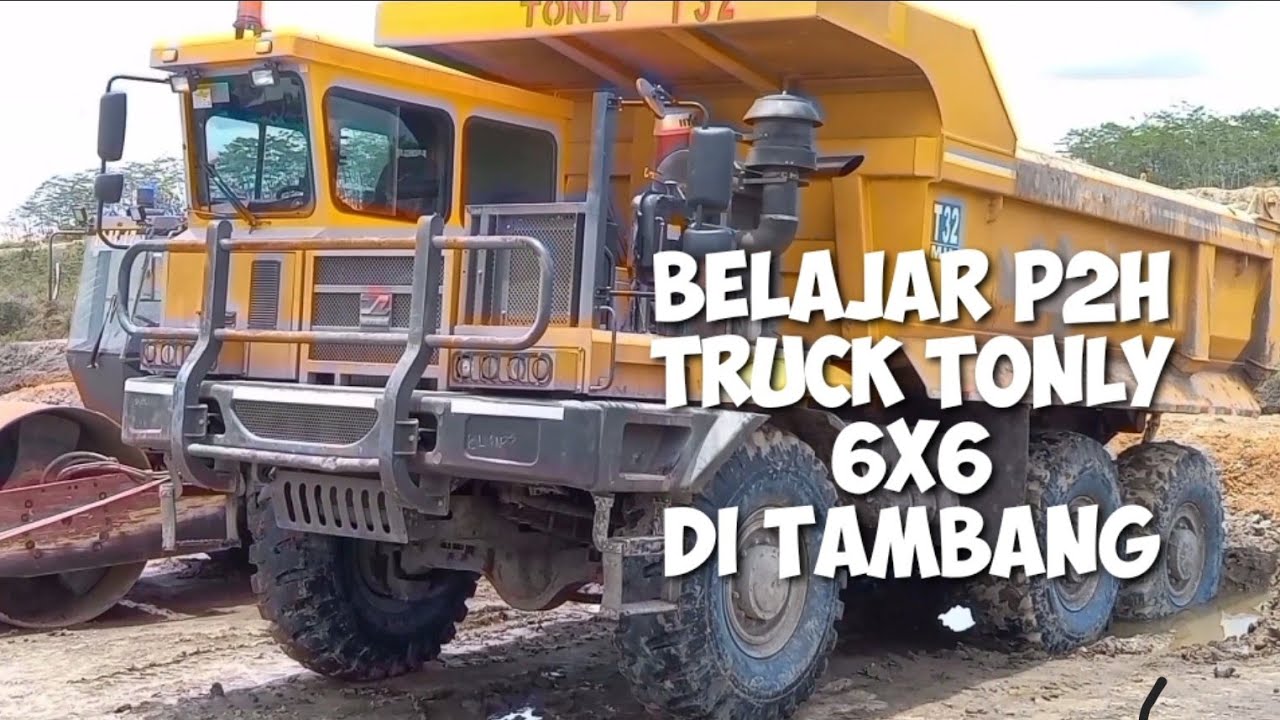 Cara P2h Truck Tonly 6x6 Di Area Tambang Batu Bara