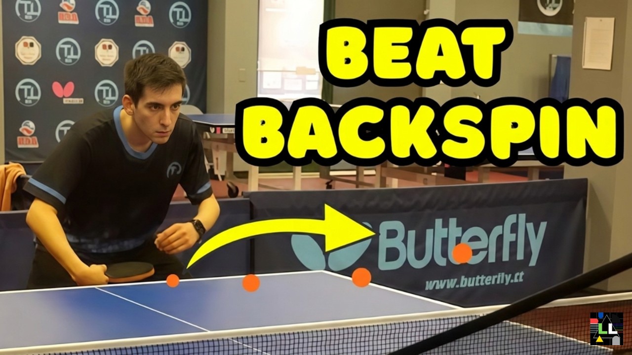 Fix Your Backhand Loop Against Backspin!