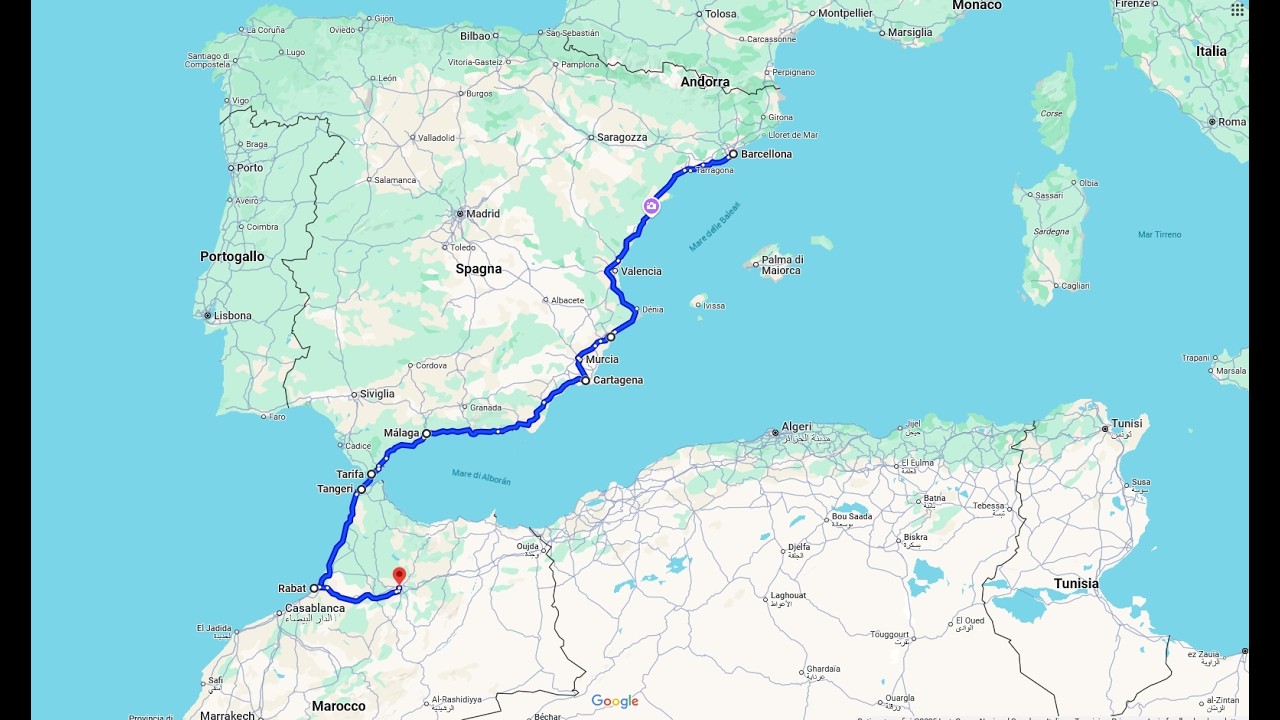 Spagna - Marocco in gravel 