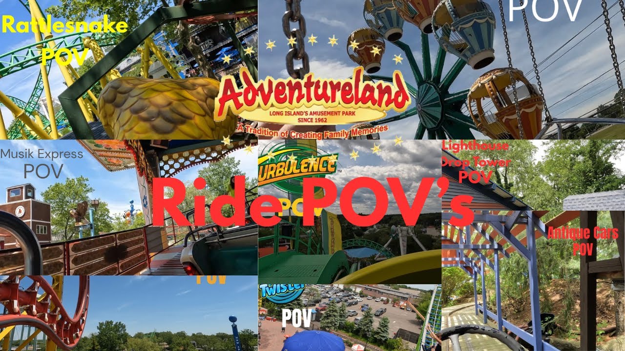 Adventureland (NY) Ride POV&rsquo;s