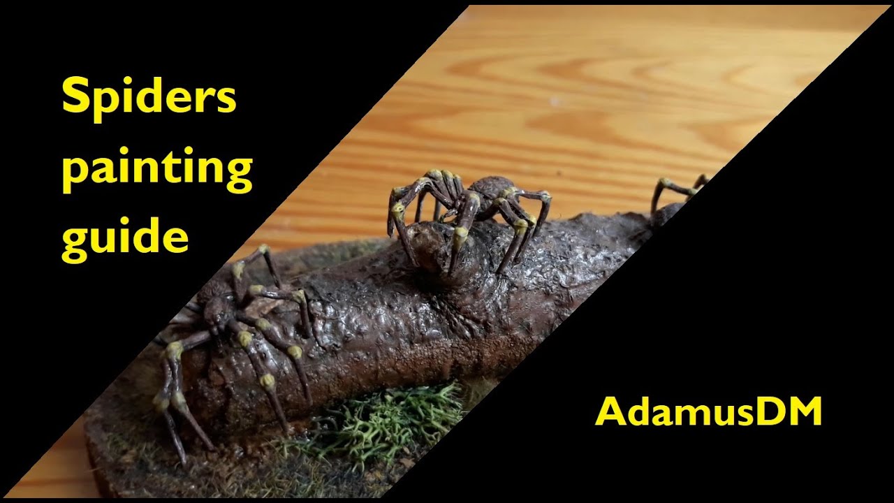 Painting Spiders - beginner guide