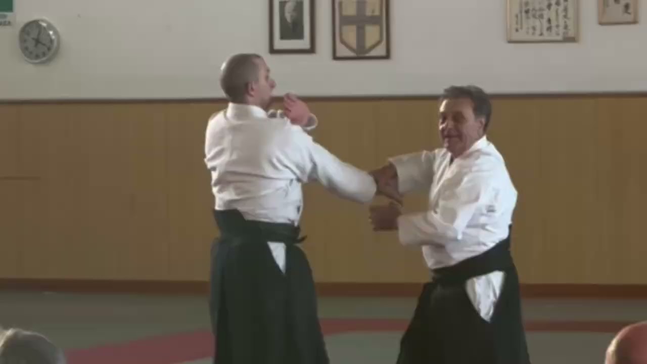 Katadori menuchi Shihonage / G.Oscari direct disciple Morihiro Saito Shihan