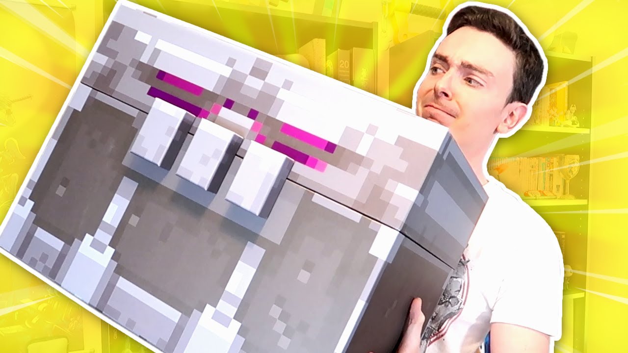 J'AI REÇU UN ÉNORME COLIS MINECRAFT !