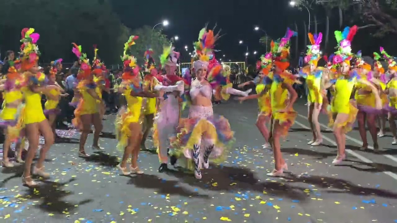 Baile tropical. Fantasía carnavales del trópico..!!