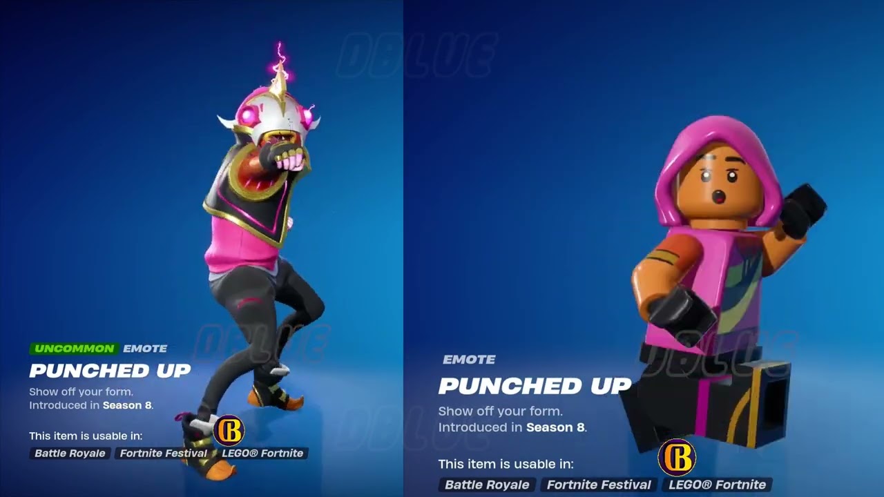 LEGO Skin VS Default Skin! Fishdrift with All Emotes and Dances Ever Made!!