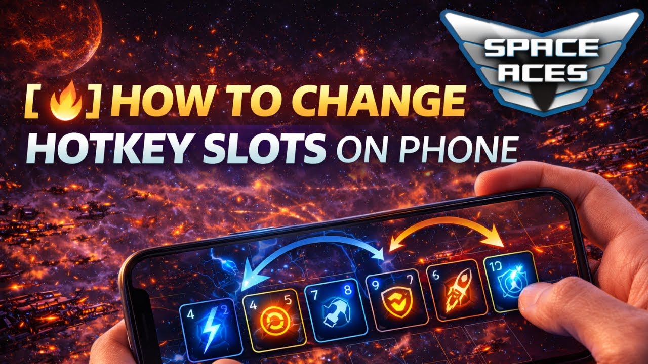Space Aces - How to change hotkey slots phone   l  The Improved Darkorbit