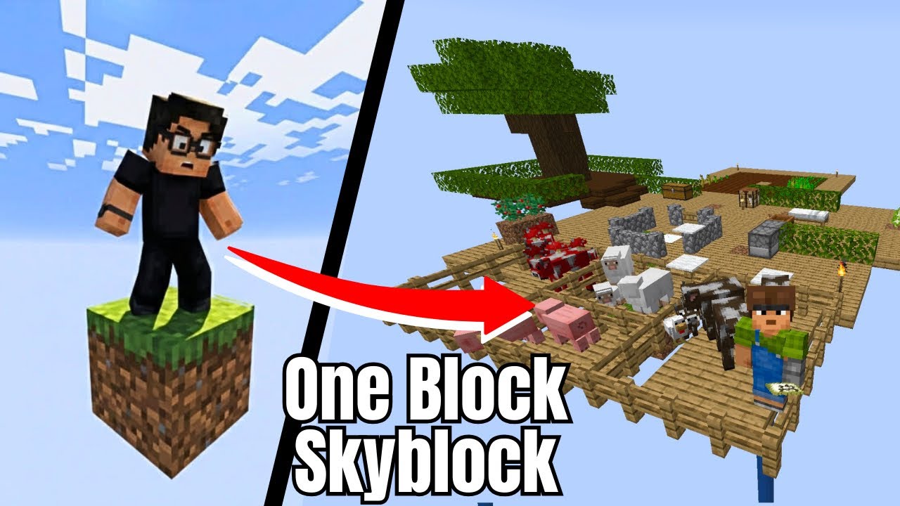 My First Skyblock World... But it's ONE BLOCK #2