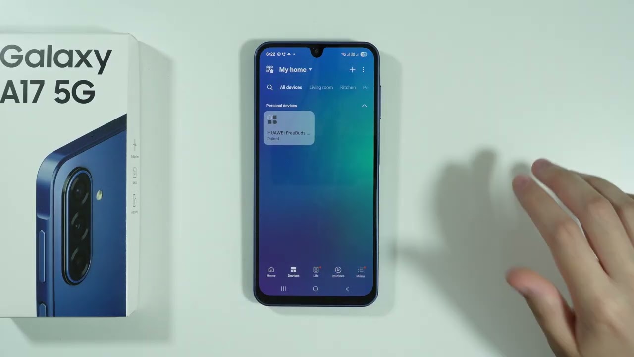 Samsung Galaxy A17: How to Set Up SmartThings (Add Smart Home Devices)
