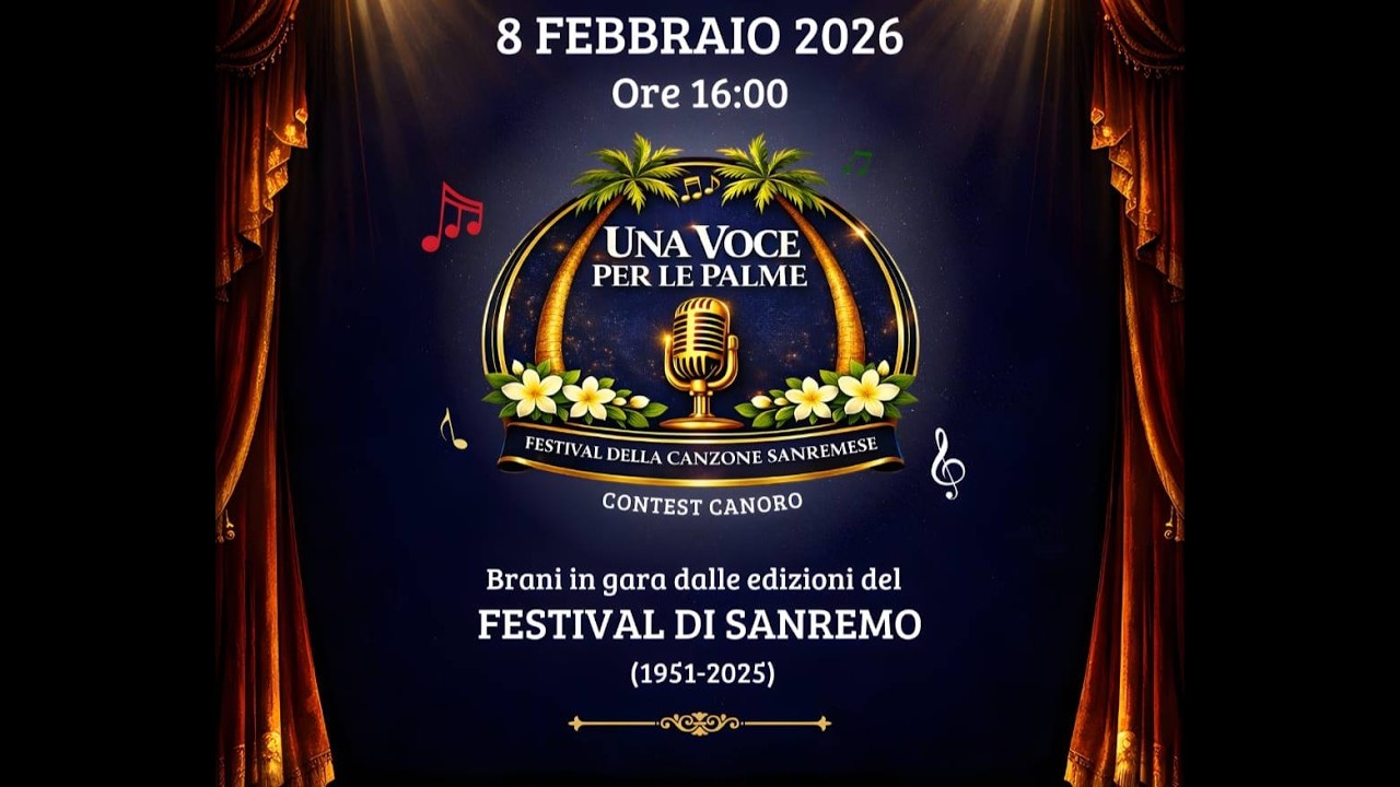 UNA VOCE PER LE PALME 2026 - andato in onda il 15 febbraio 2026