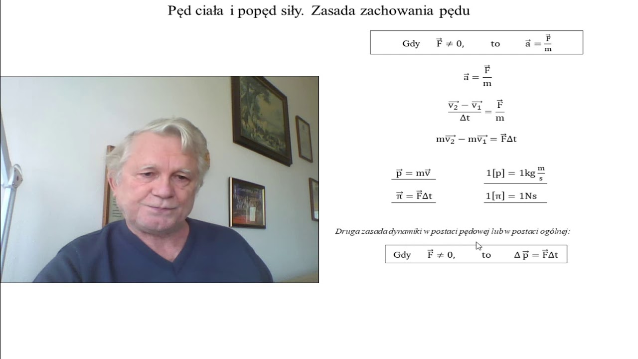 Fizykamax - Pęd ciała i popęd siły