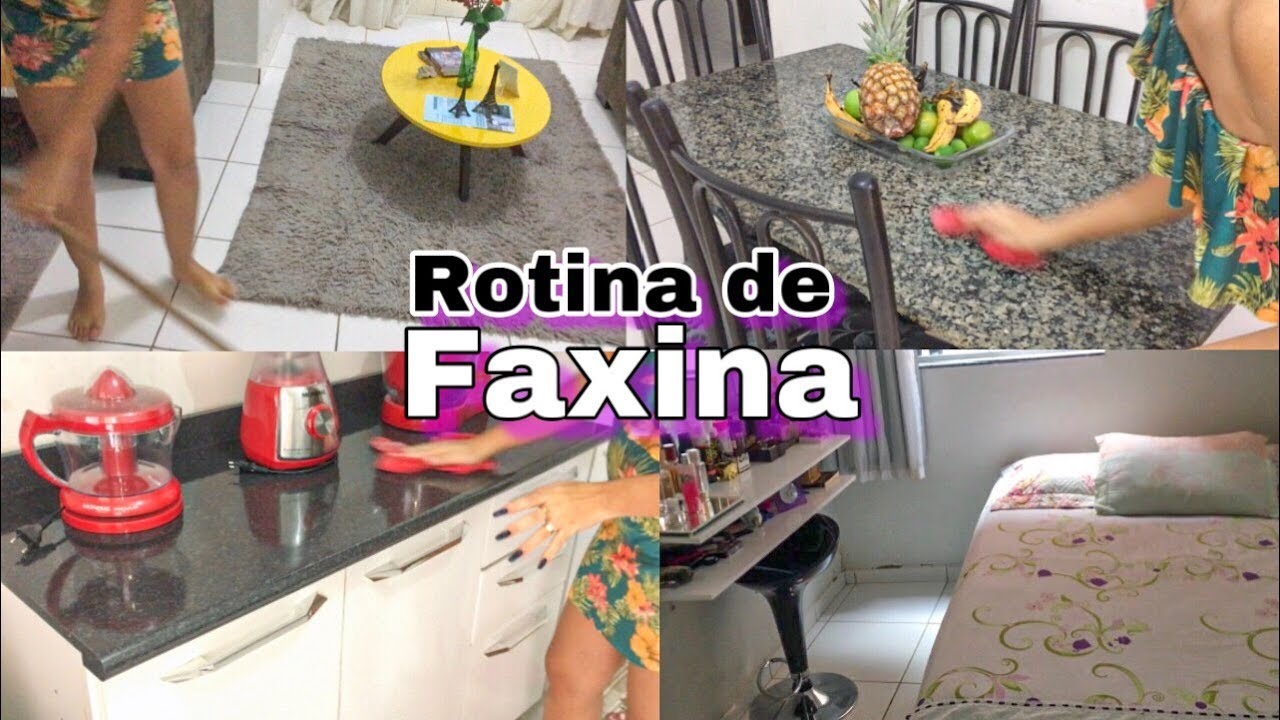 VLOG DE FAXINA II Minha rotina di&aacute;ria de #faxina