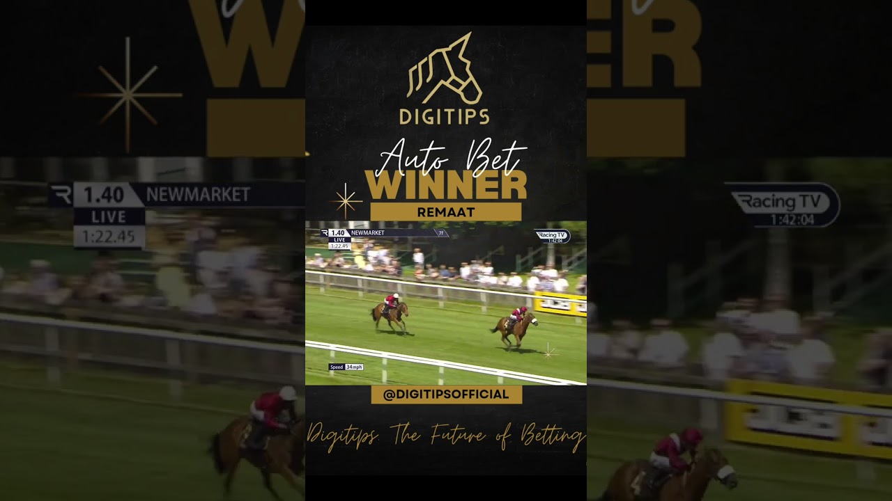 🏆 REMAAT 🏆  WINNER @ 2.95 Odds of 🏇 Horse Racing 💰 #BettingStrategy #Shorts