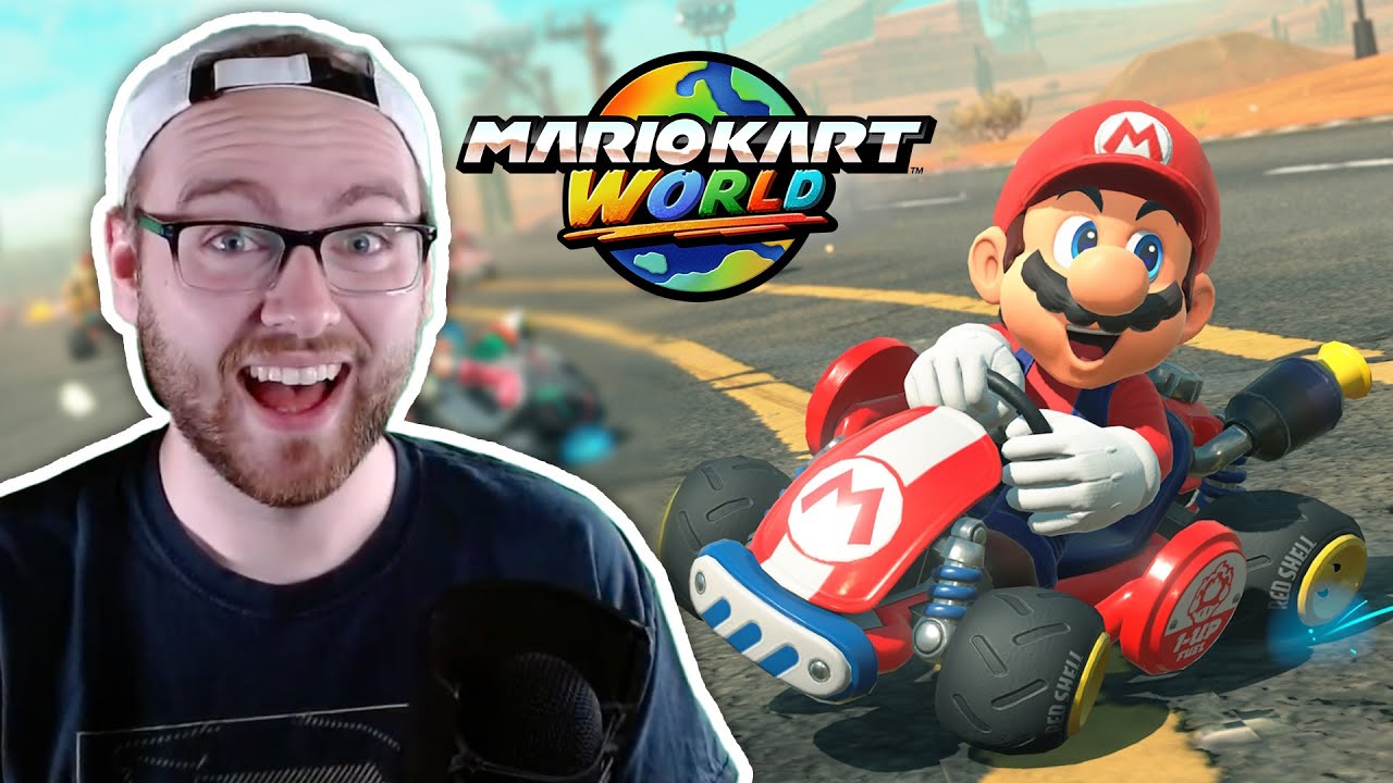 🔴LIVE🔴 - MARIO KART WORLD IS HERE!