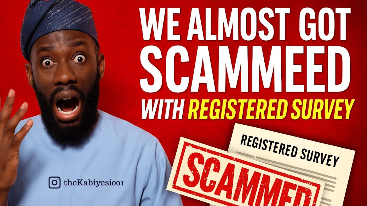 The Truth About Registered Surveys in Lagos | Don’t Fall for Land Scam!
