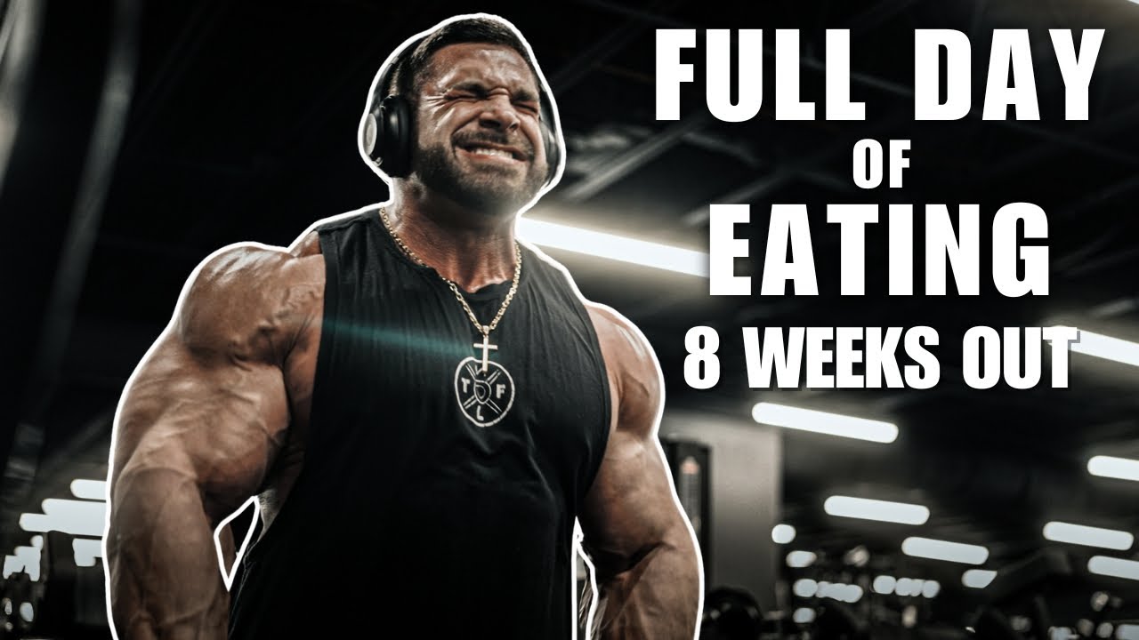 Full Day of Eating | 8 Weeks Out | Mr. Olympia Derek Lunsford