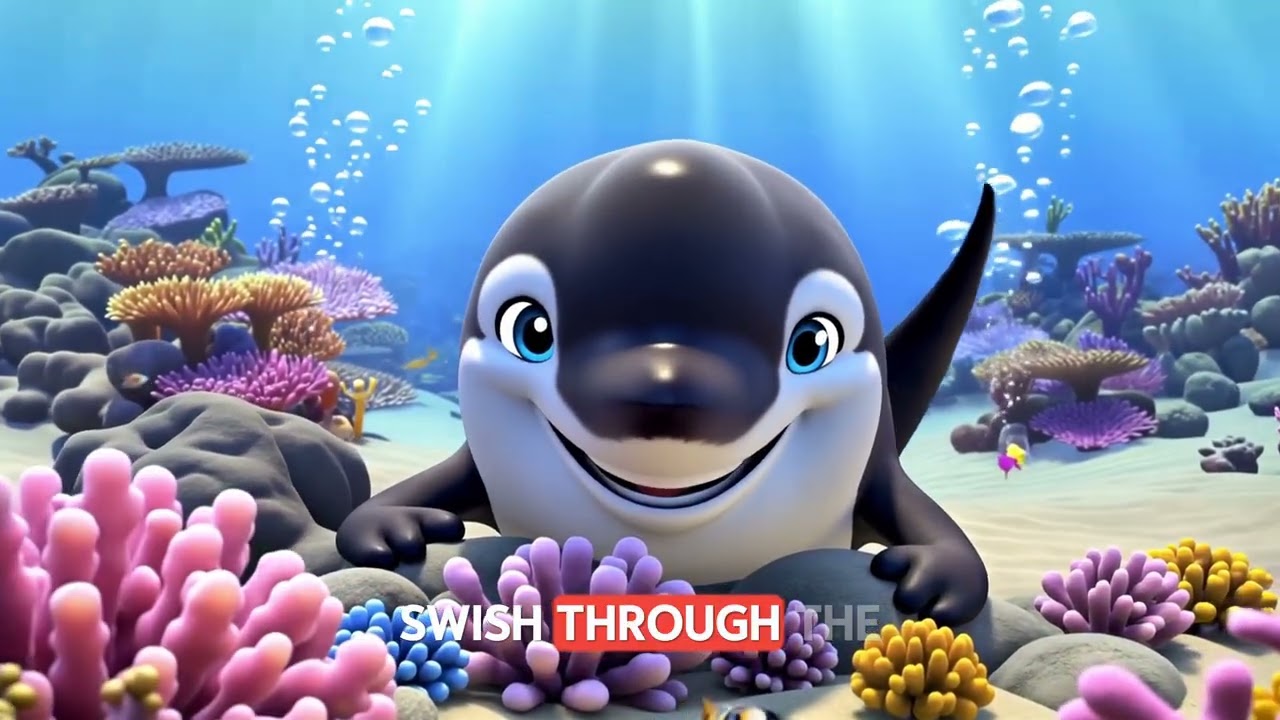 The Orca Whale Song | Killer Whale Facts for Kids | Plooshi