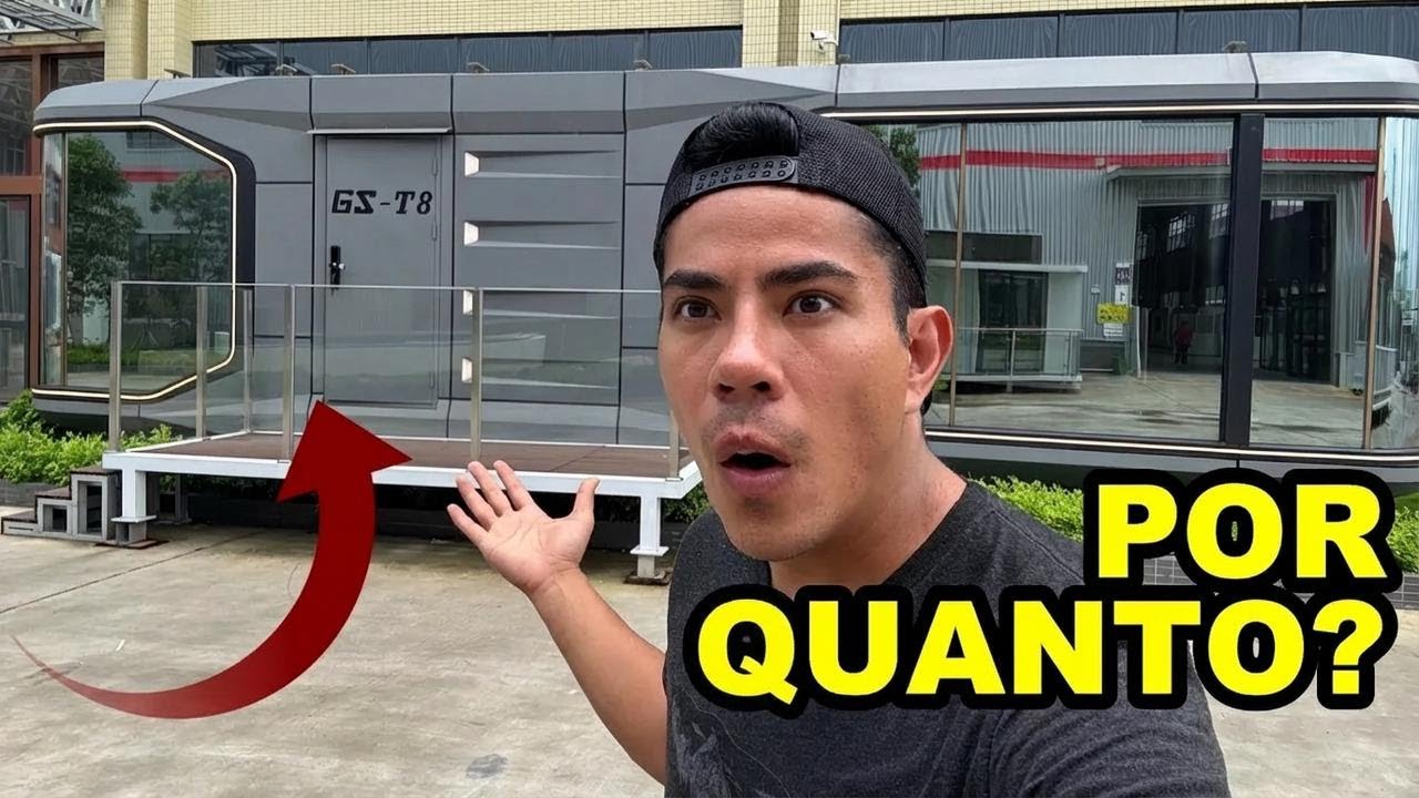 A mini casa de luxo chinesa mais barata do mundo: pronta em só 6 horas