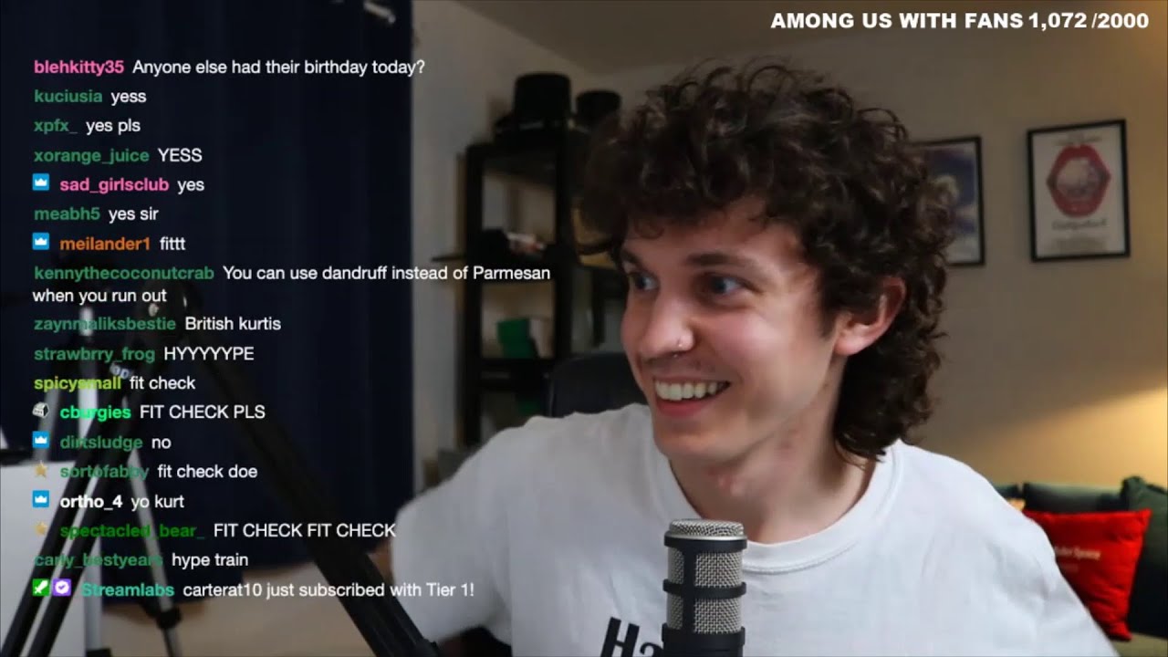 Kurtis Conner Twitch stream 2021.04.14 - danny teaches me how to play minecraft