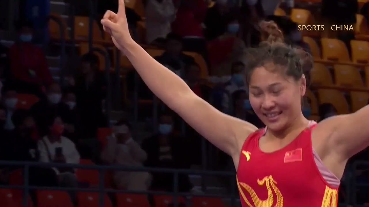 全运回放Full Match：摔跤女子自由式76公斤级决赛：钱德根查干VS闫初初 | Wrestling Women's Freestyle 76kg Final |Борьба вольная 9月