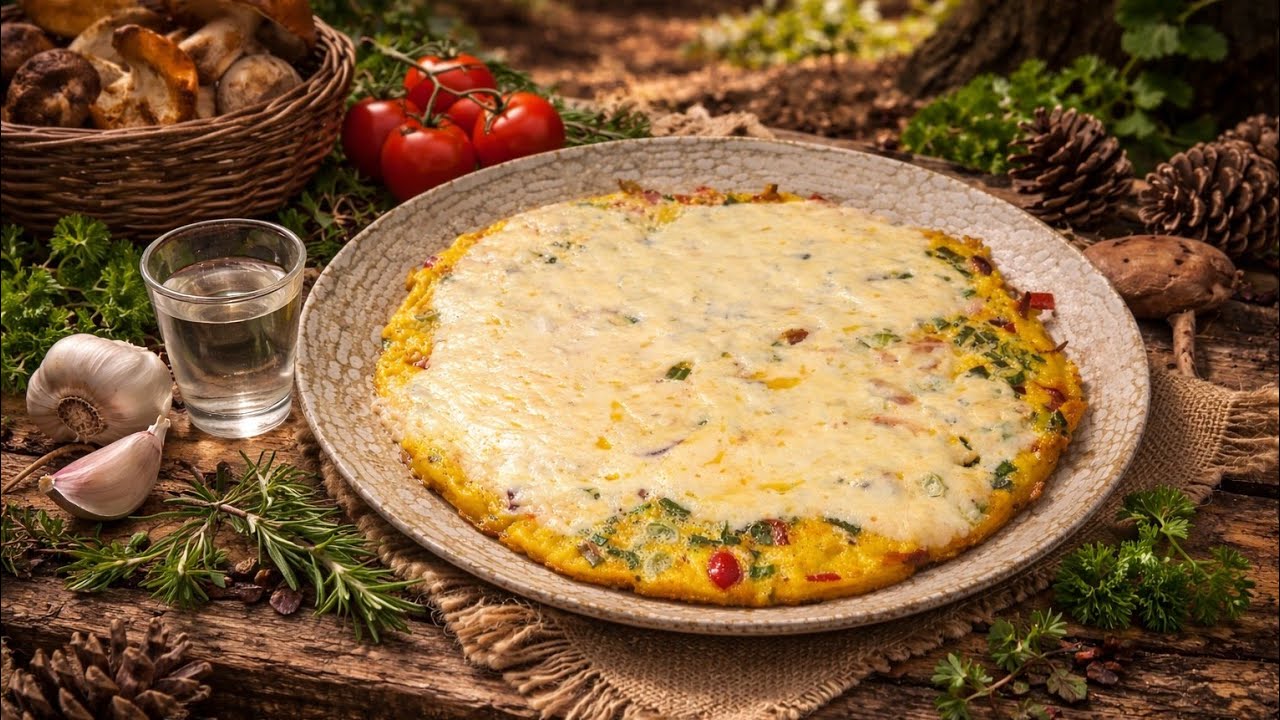 Omletă Țărănească cu ouă de găscă. Omletă pizza. Am gasit crabi mari pe malul mării.
