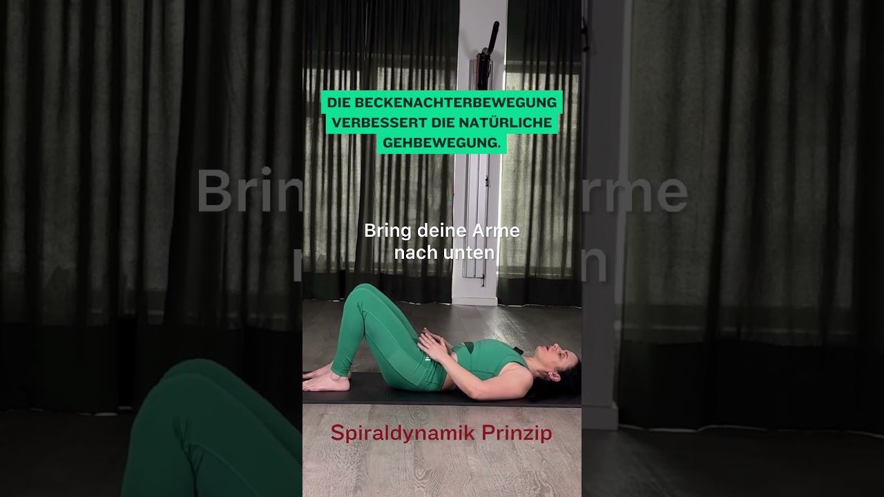 Beckenachter Bewegung nach Spiraldynamik Prinzip #spiraldynamik #r&uuml;ckenschmerzen