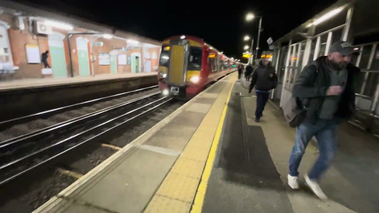 This Gatwick express train going to Bognor Regis via littlehampton