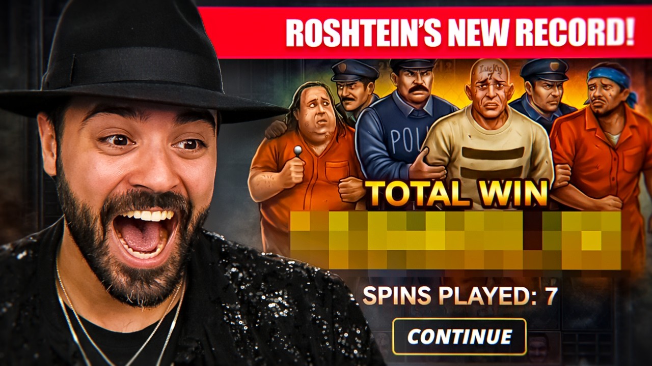 Roshtein Was BLESSED To Hit THIS BIG On The New San Quentin!