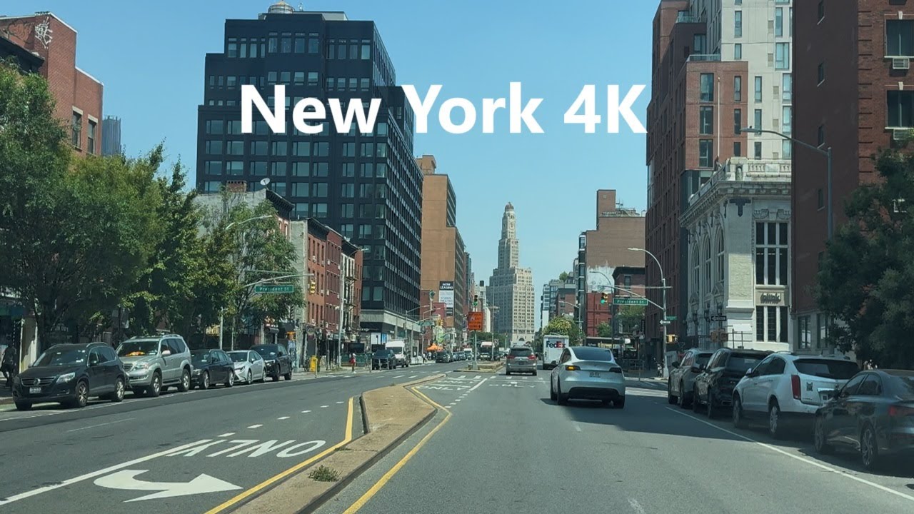 4K New York - Driving tour of Brooklyn (4th Avenue)