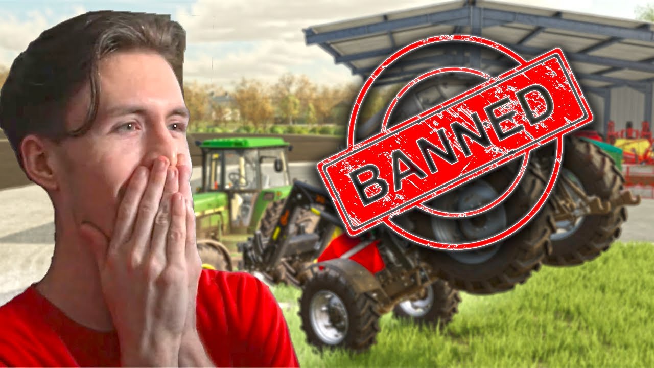 I Got BANNED From MY Farming Simulator Server!