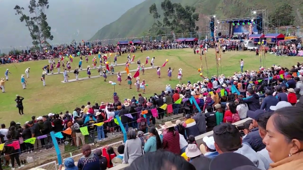 COMPARSA DE SANTIAGO DE CHOCORVOS EN LA PROVINCIA DE HUAYTARA #carnavales2024 #huaytara