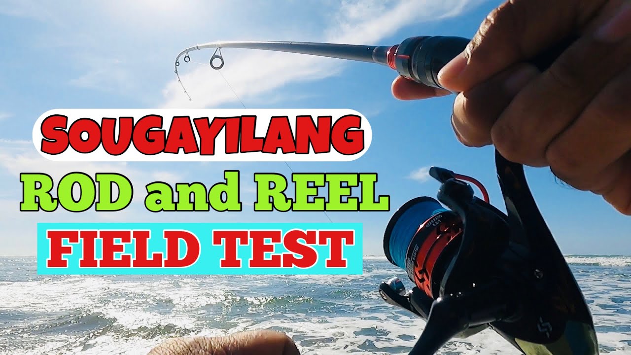 MURANG SET-UP na PANG-BEGINNER | SOUGAYILANG ROD and REEL FIELD TEST