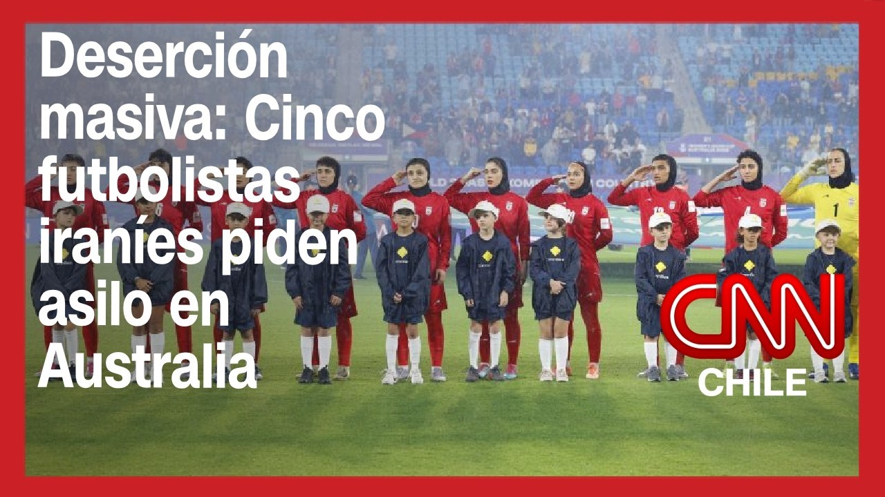Deserción masiva: Cinco futbolistas iraníes piden asilo en Australia