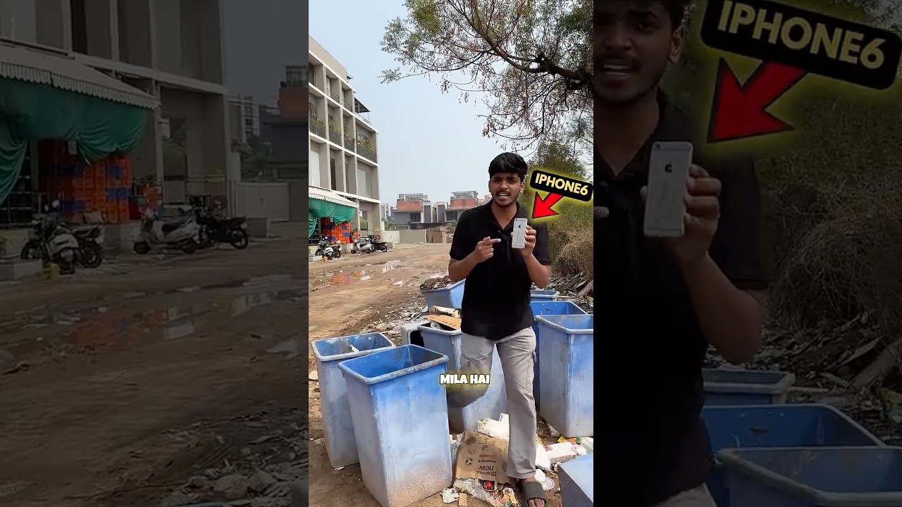I found Iphone in Trash ￼         #shorts
