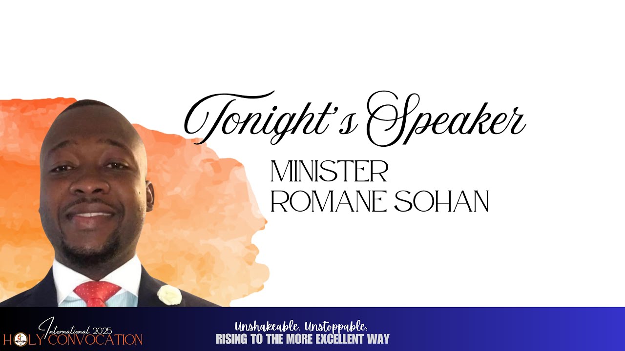 As for me and my house we will serve the Lord! - Minister Romane Sohan