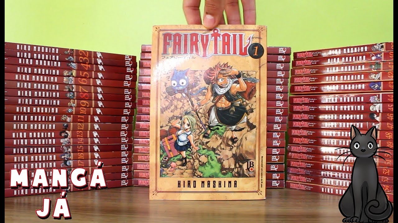 COLEÇÃO DO MANGÁ FAIRY TAIL!