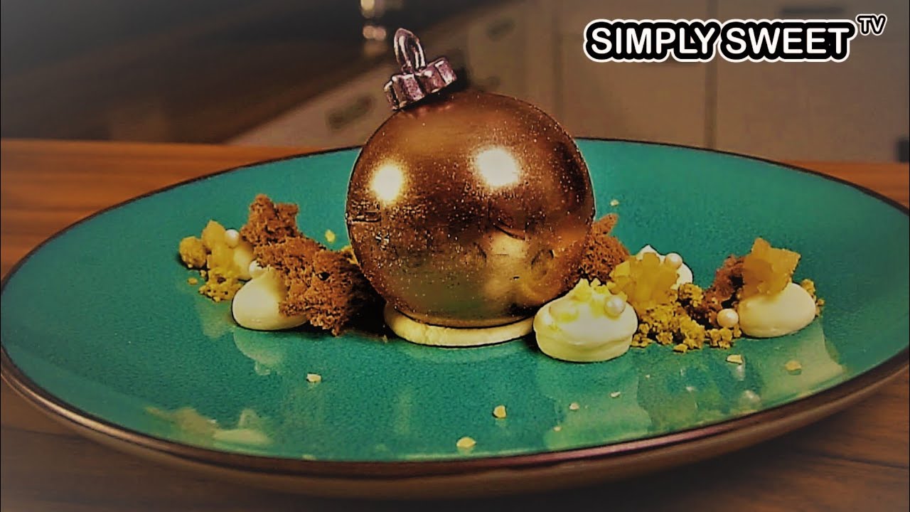 Schmelzende Schokoladenkugel DESSERT ! CHRISTMAS 🎅