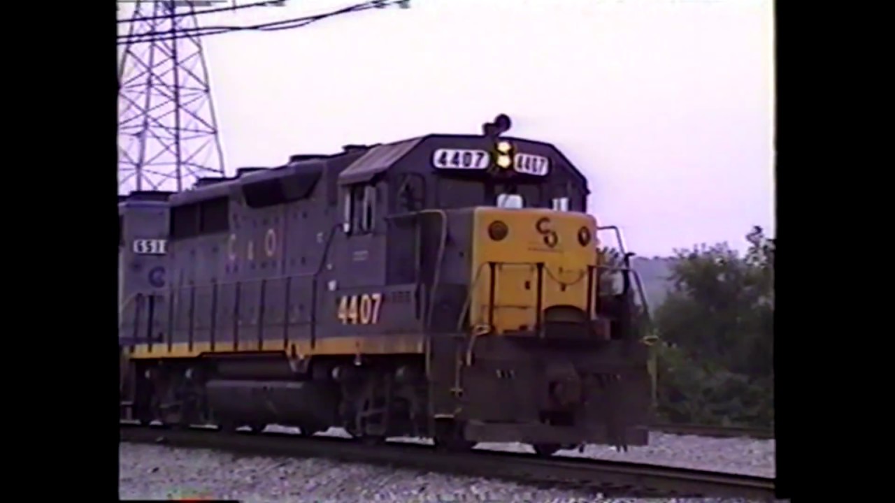 Cincinnati Queensgate Yard Variety of Paint & Power 1990