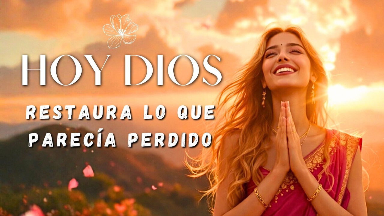 💖 HOY DIOS RESTAURA LO QUE PARECÍA PERDIDO ✨ Mantra de Sanación, Renacimiento y Bendiciones