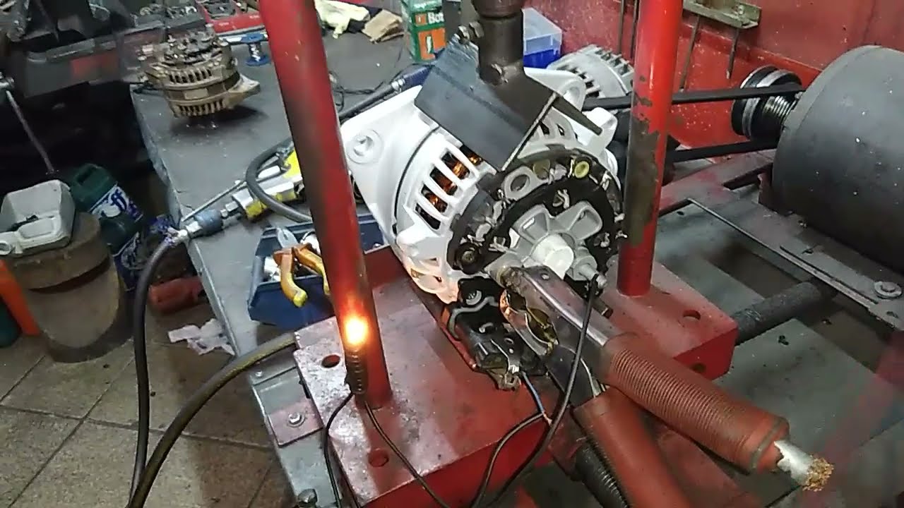 Testando Alternador Mercedez 24V