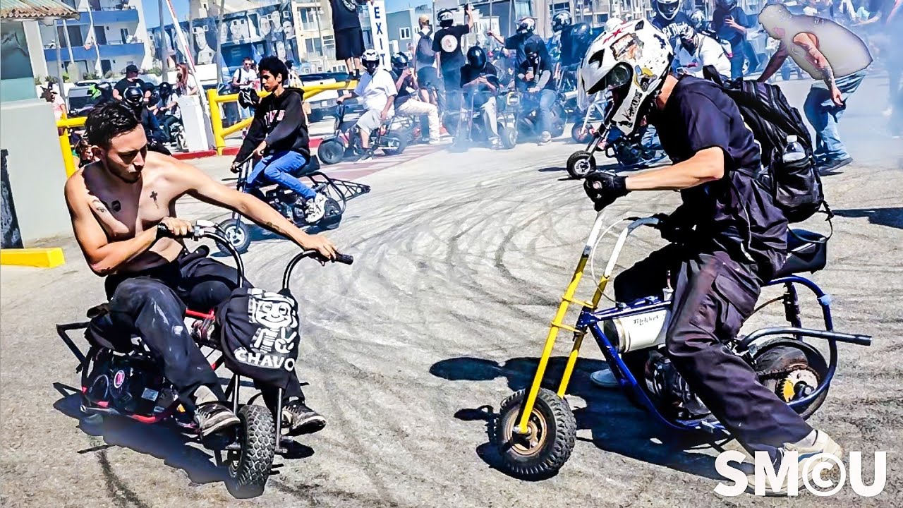 Minibikers Take Over the Streets of Venice: Event Uninterrupted by Police