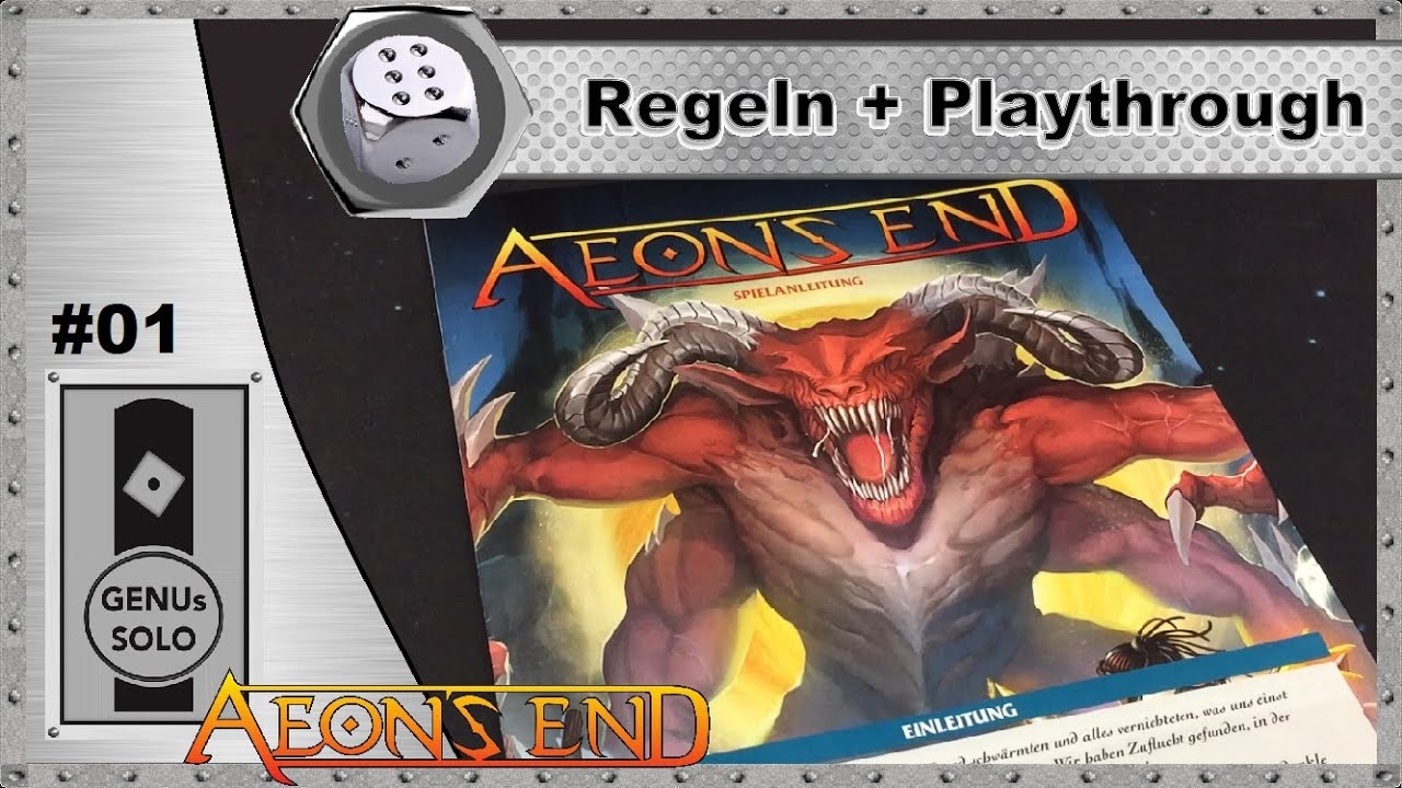 Aeons End - S01E01 - Playthrough - Setup/Regeln - deutsch