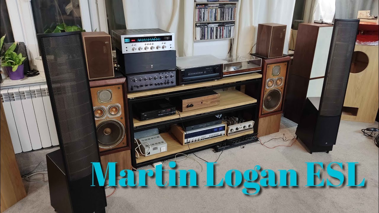 Martin Logan ESL - nowakAudio nadaje na żywo