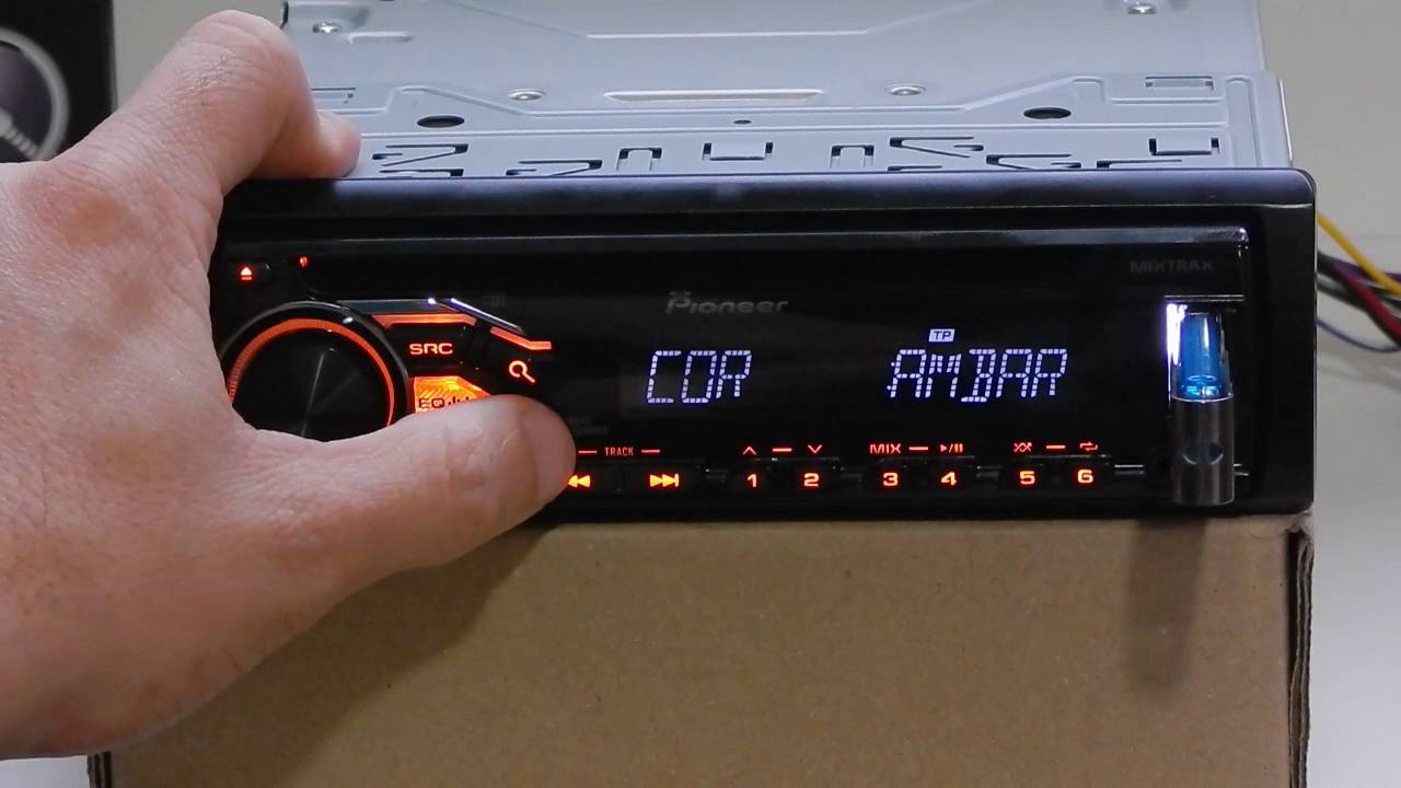 CD Player Pioneer DEH-X1880UB Linha 2016 - Apresentação