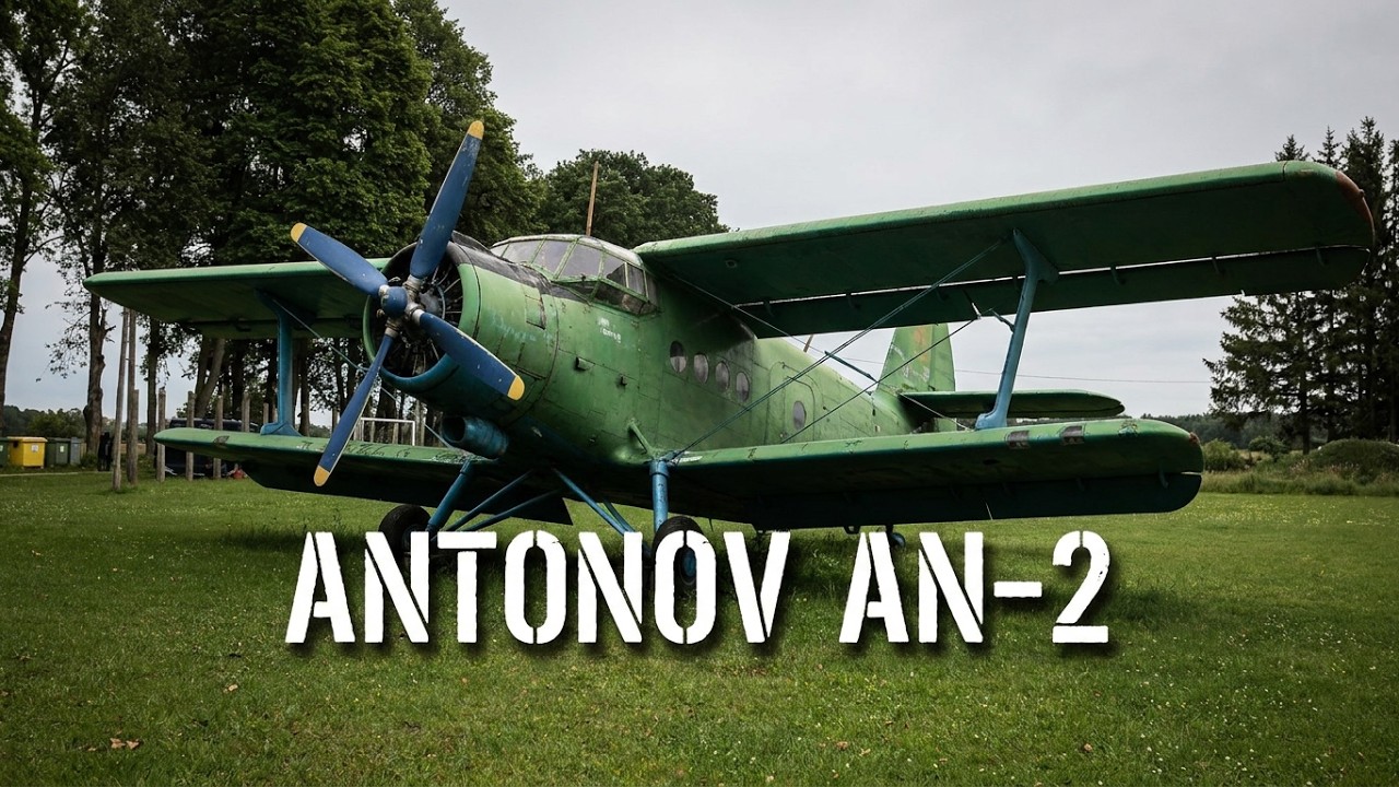 Antonov AN 2 - Barbele Grundschule - Lettland - Антонов АН 2 - Начальная школа Барбеле - Латвия