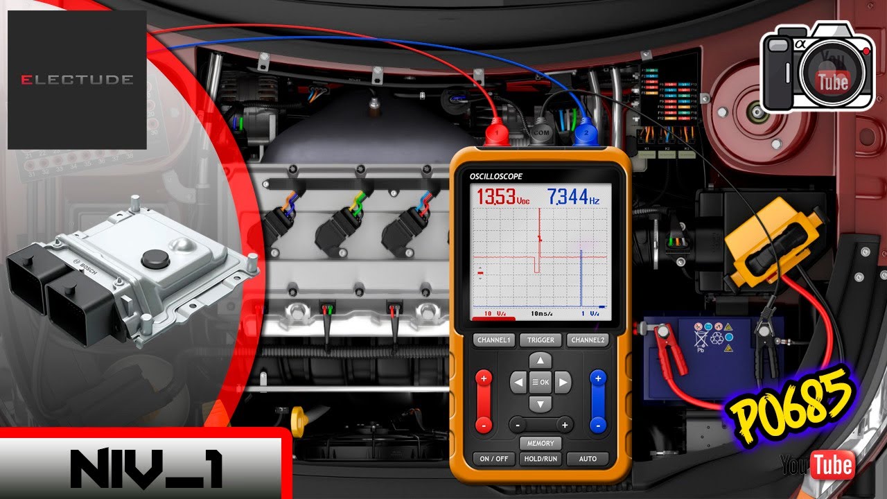 232 | ELECTUDE NIV_1 P0685 CIRCUITO CONTROL RELEY ECM/PCM