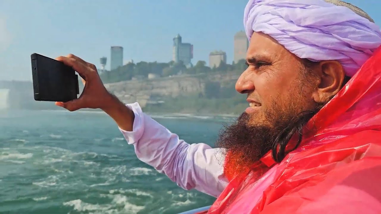 World Largest Water Fall | Niagara falls Canada | Mufti Tariq Masood | Vlogs | Islamic Group